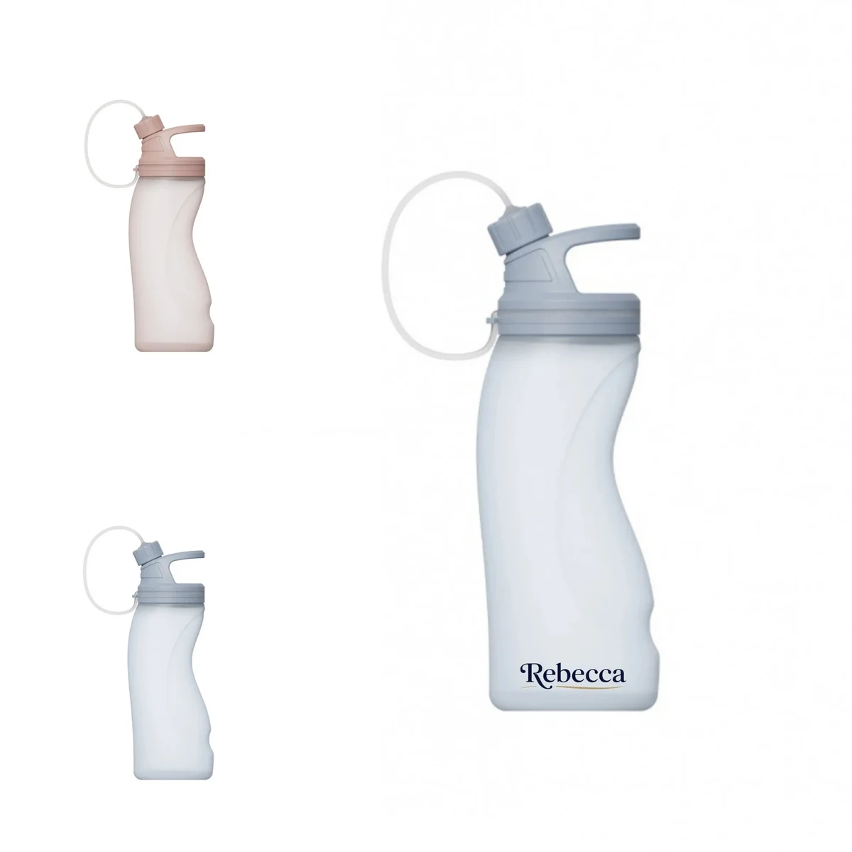 Customized silicone folding sports water cup 1