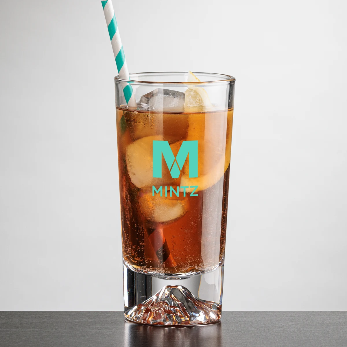 Aspen Hiball - Imprinted, custom glassware with logo imprint 1