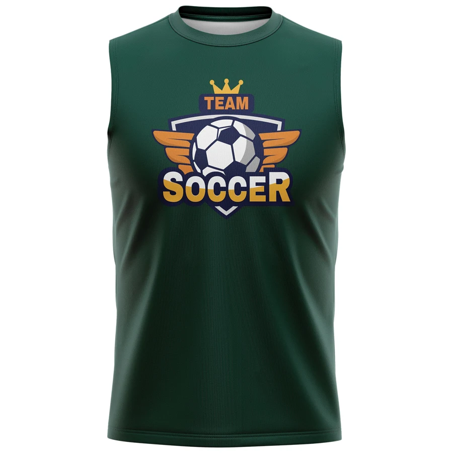 Adult and Kids' Custom 5.3 oz Cotton Sleeveless T-Shirt - DTF, Screen Print, Heat Press 1