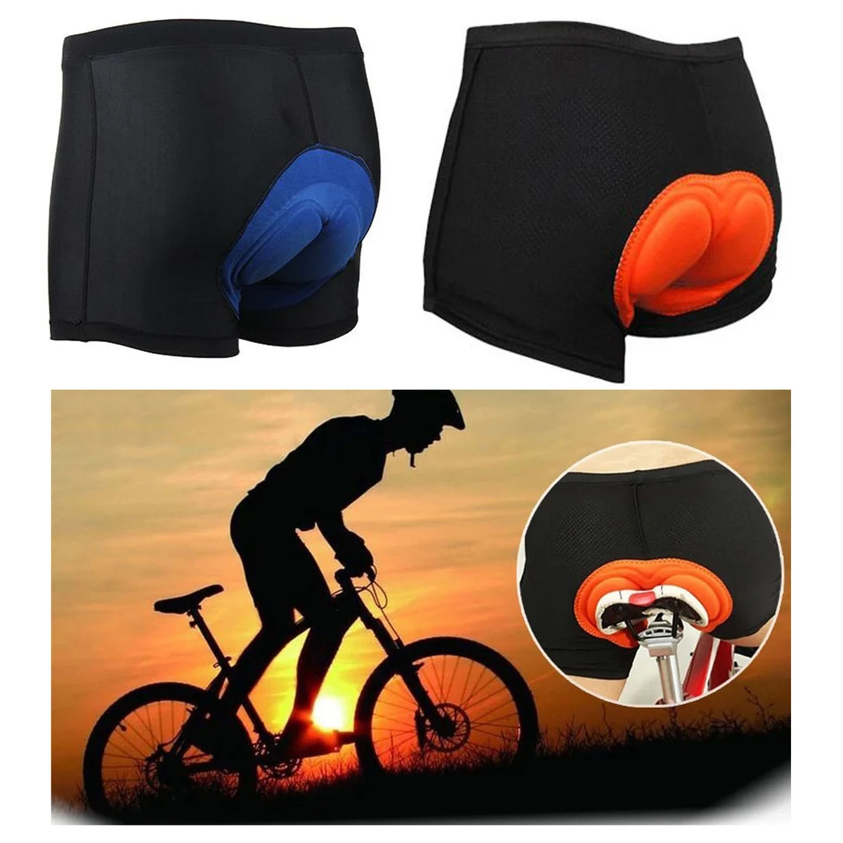 Men Cycling Shorts Bike Underwear 1