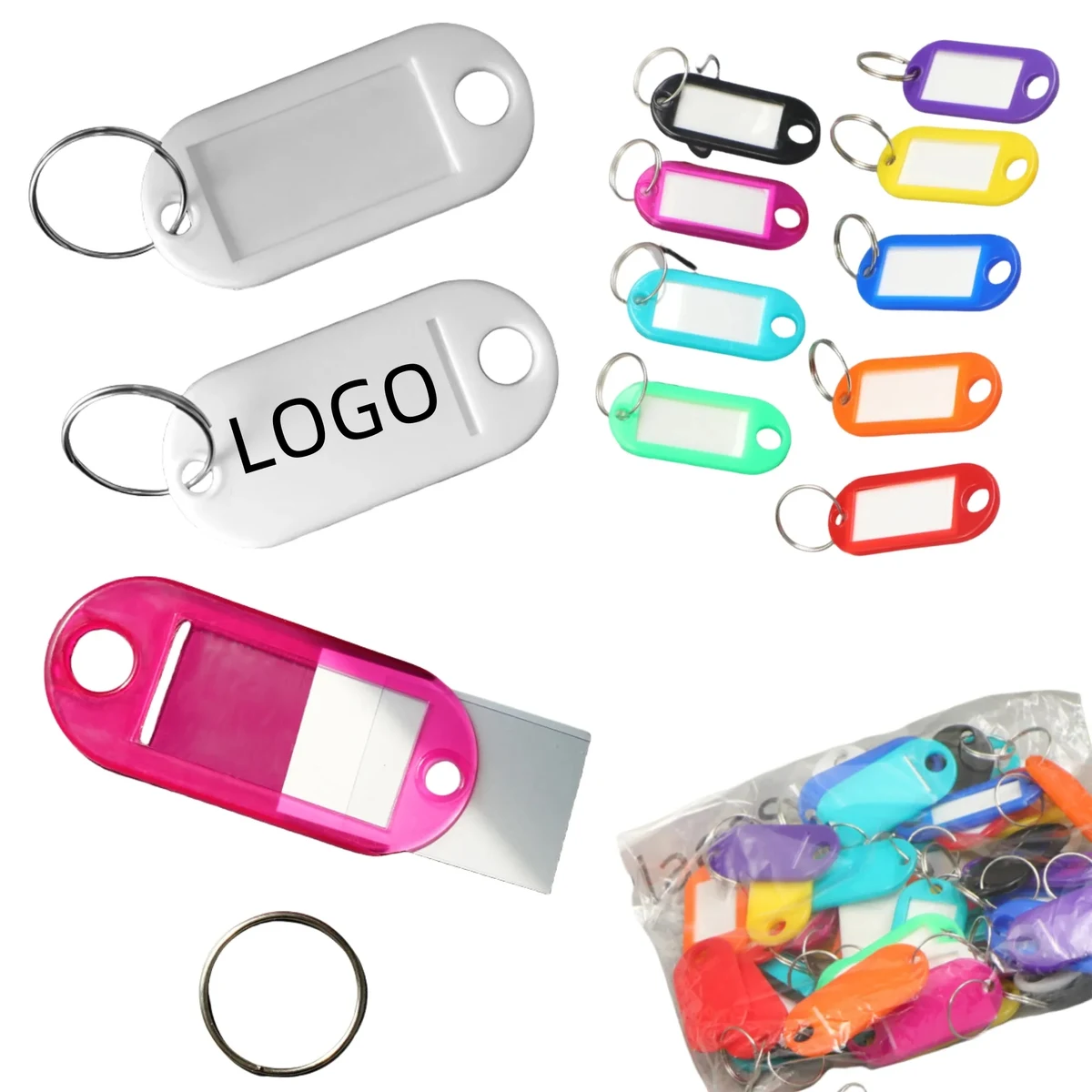 Polypropylene Small Key Tag 1