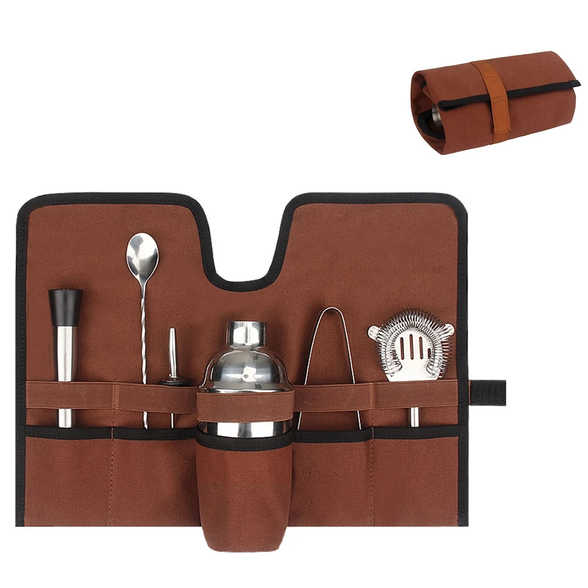 Canvas Travel Bartender Kit Bag 1