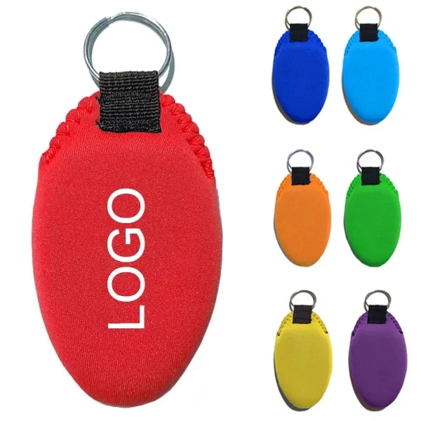 Personalized Floating Neoprene Keychain 1