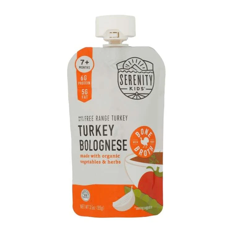 Serenity Baby Food 6pk - Turkey Bolognese 1
