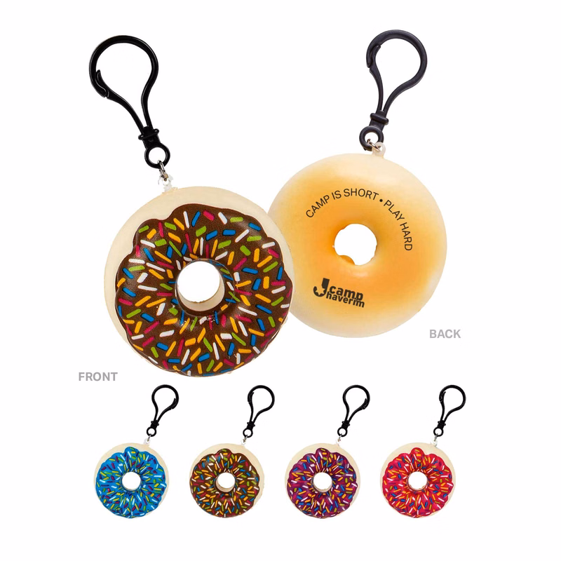 2-3/4" Squishy Donut Clip-Ons