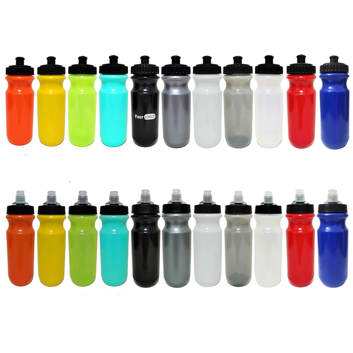 Polyethylene Eco-Friendly Custom Sports Bottle 1