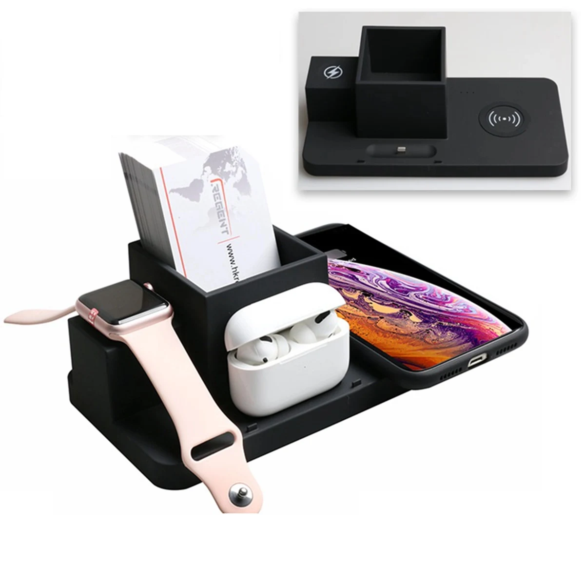 4-in-1 Pen Holder Wireless Charger 1