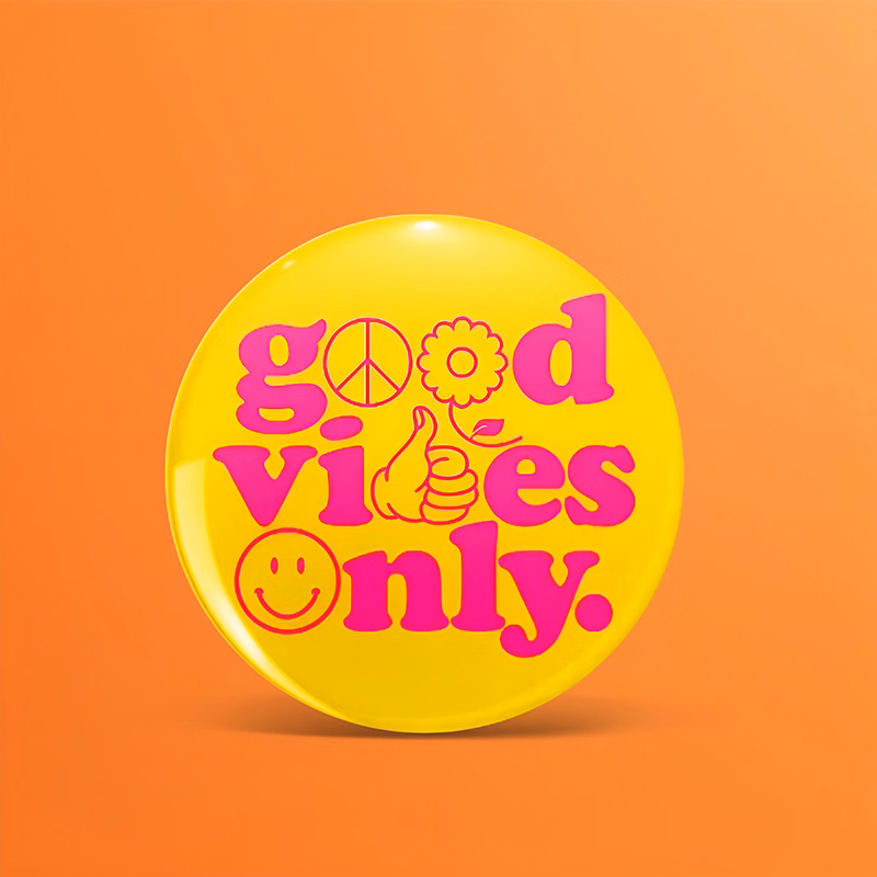 1.25" Circle Custom Buttons