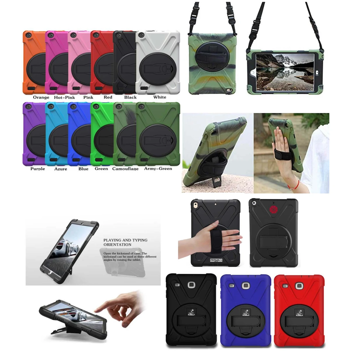 iPad Rotating Case with Hand Strap 1