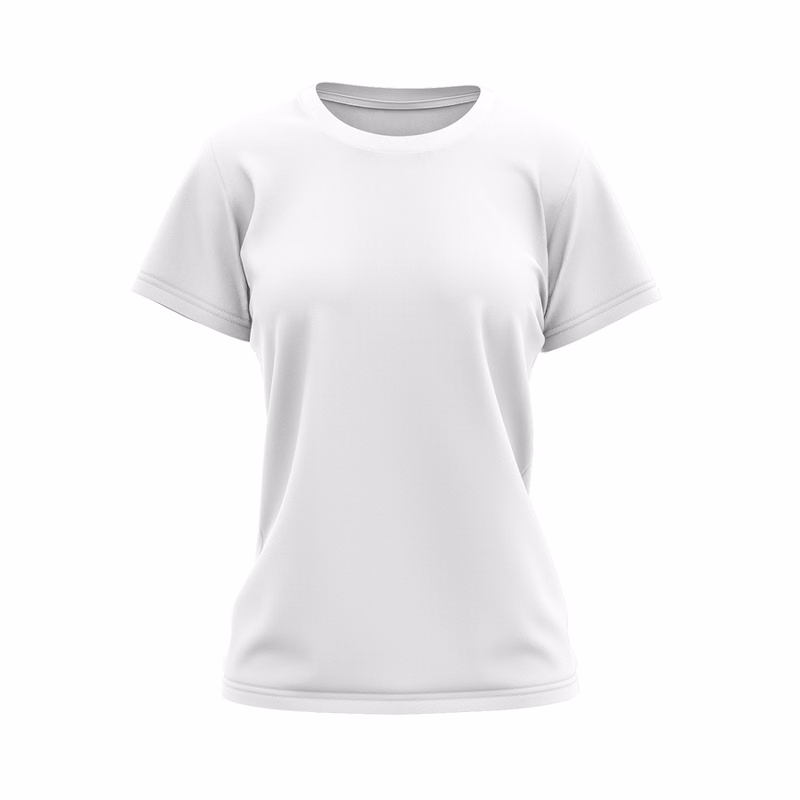 Women's Sublimation Spandex Interlock Short Sleeve T-Shirt