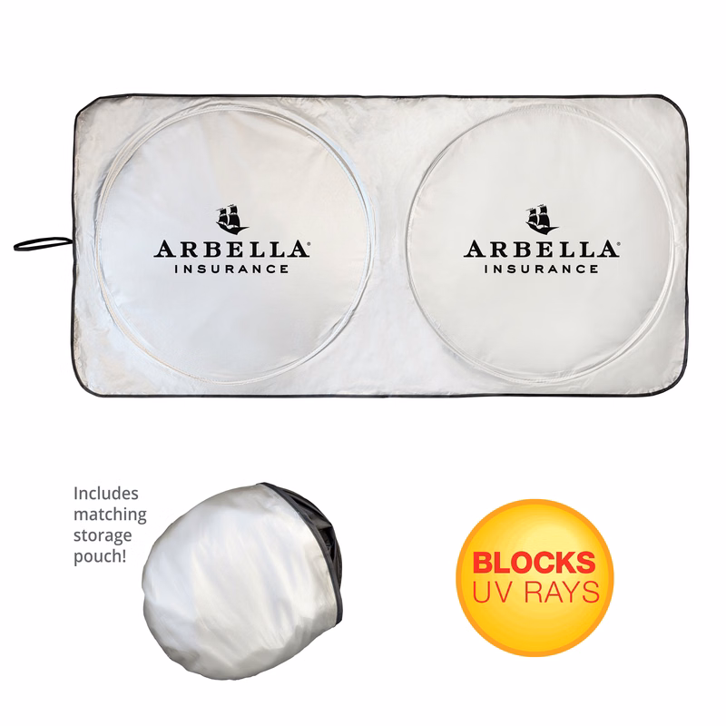 The Car Shade - UV Windshield Sunshade with Pouch