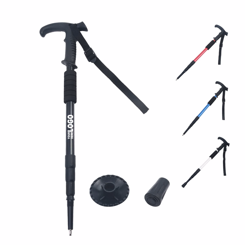 Compact 4-Section Walking Stick