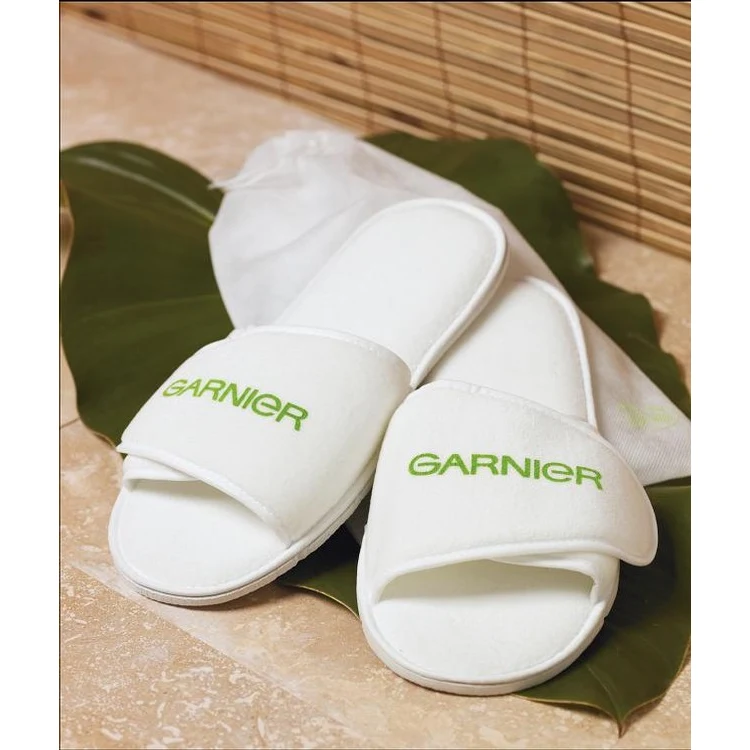 Terry Velour Adjustable Slippers 1