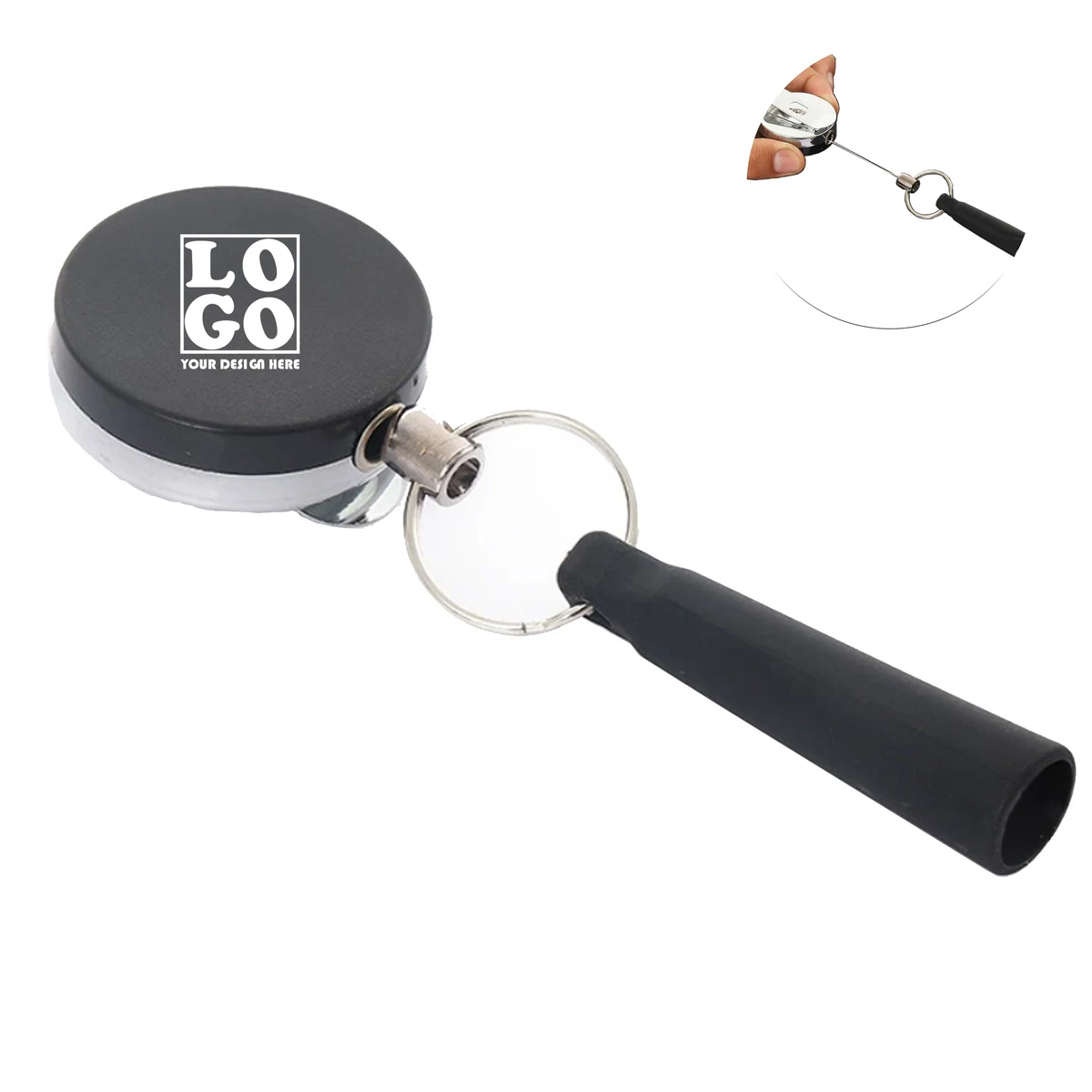 Extension Key Ring with Pen 1
