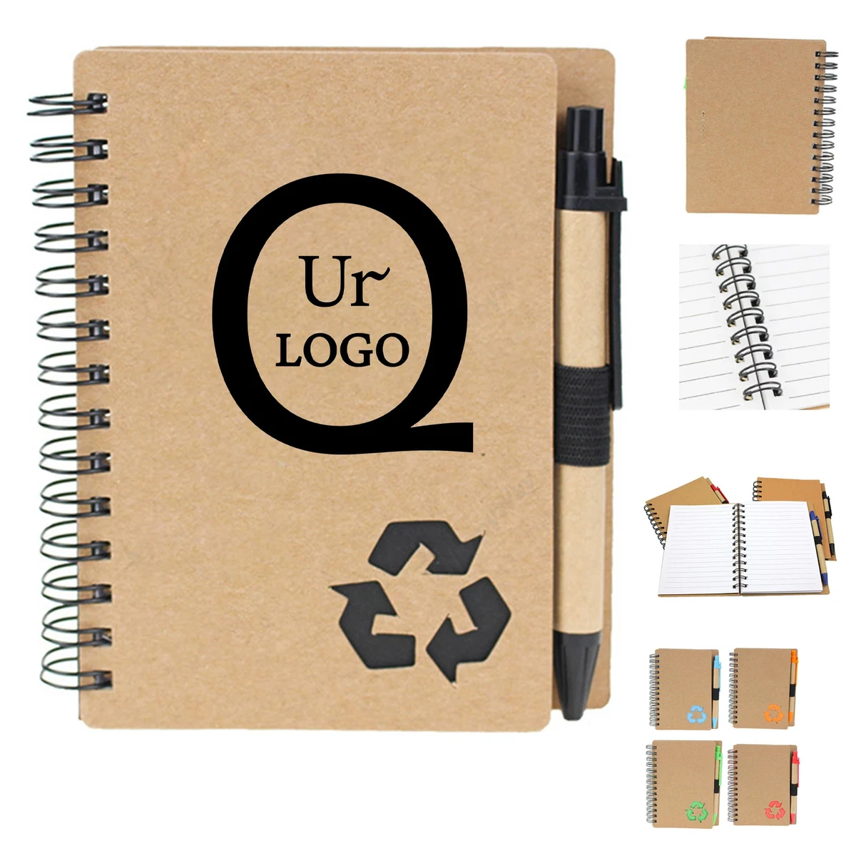 Recycled Kraft Paper Notebook 1