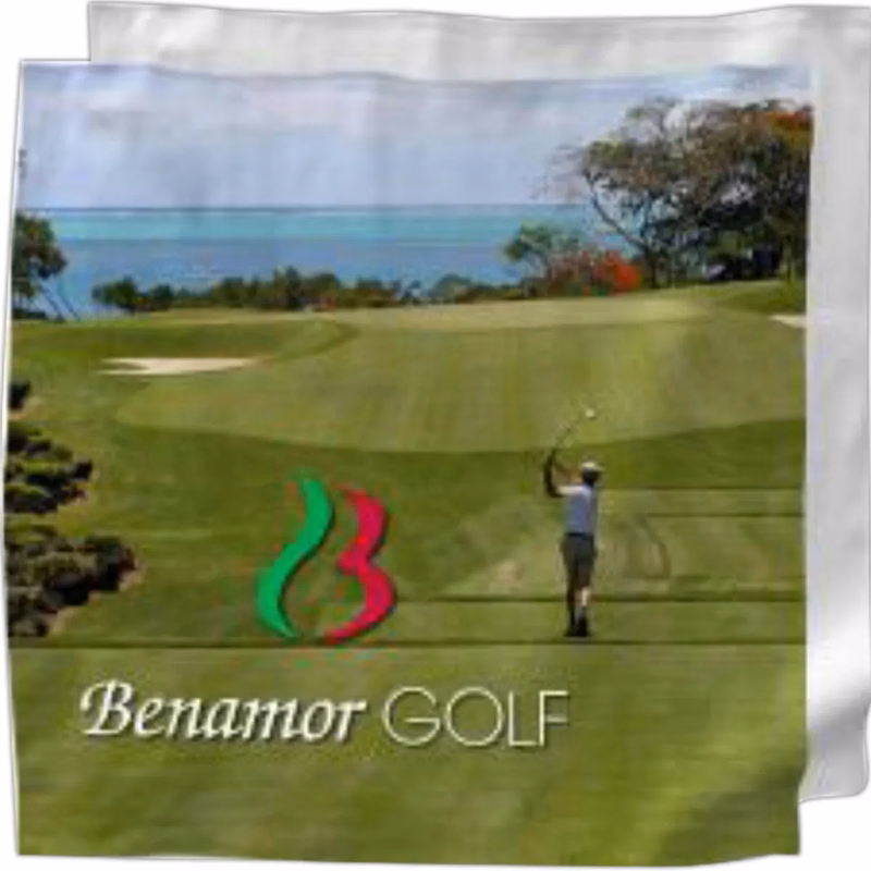 Sublimated Microfiber Cooling Refresher Towel, 15x15
