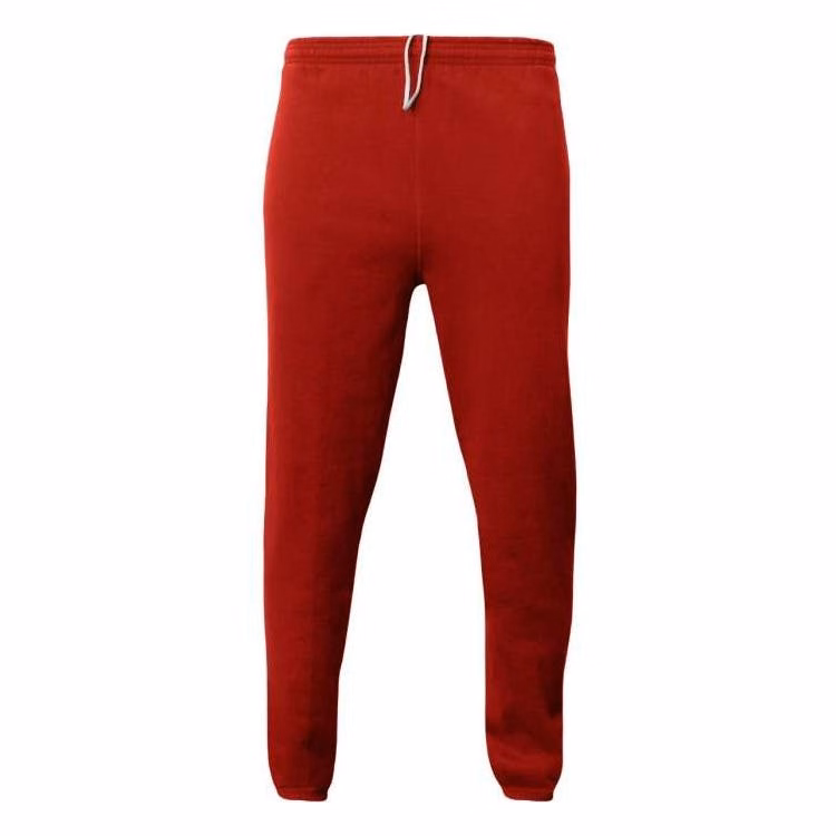 Adult Fleece Sweatpants Scarlet Red XS