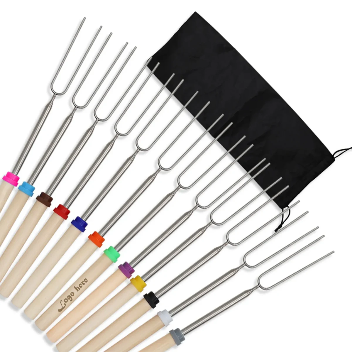 Telescopic Roasting Sticks Set 1
