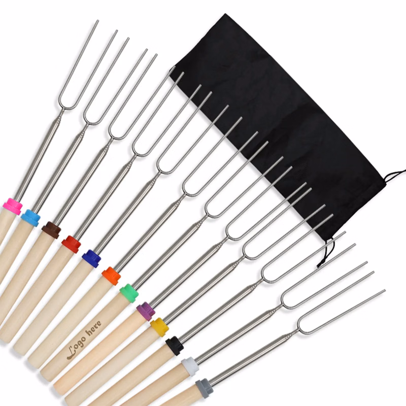 Telescopic Roasting Sticks Set