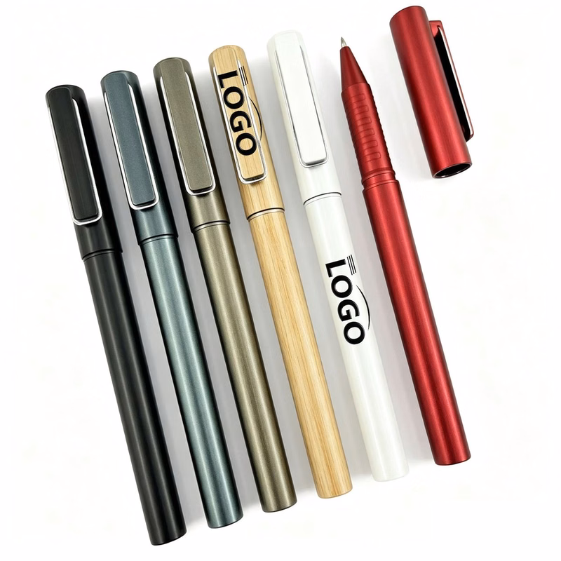 Cap-Style Business Gel Pens With Custom Logo