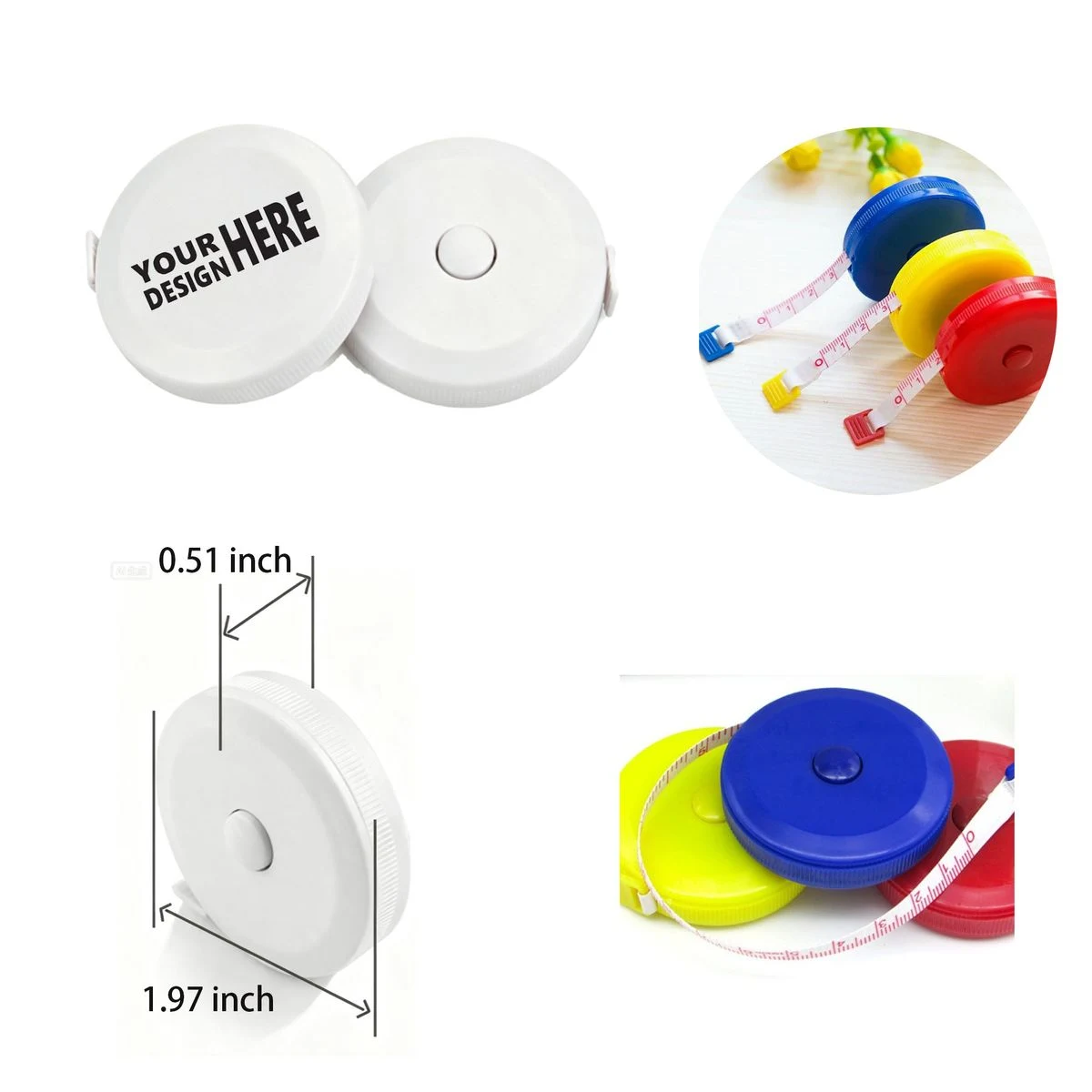 4.92ft Flexible Retractable Tape Measure 1