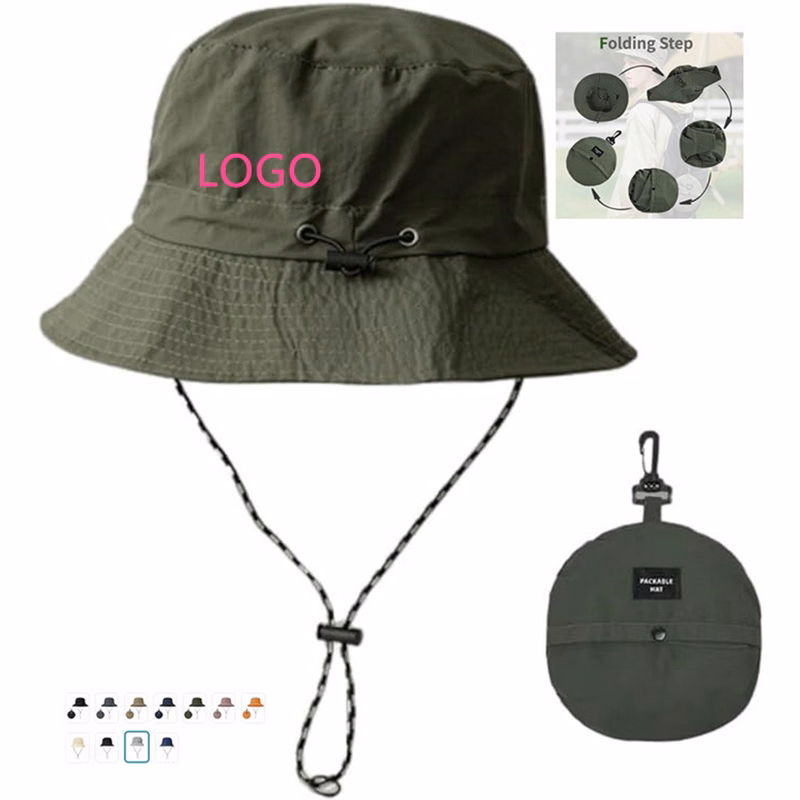 Quick Dry Waterproof Packable Rain Hat