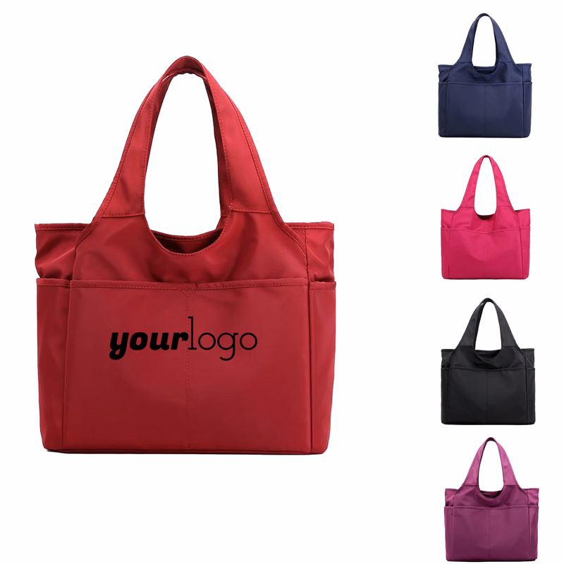 Functional Nylon Tote Bag for Work, School, and Travel
