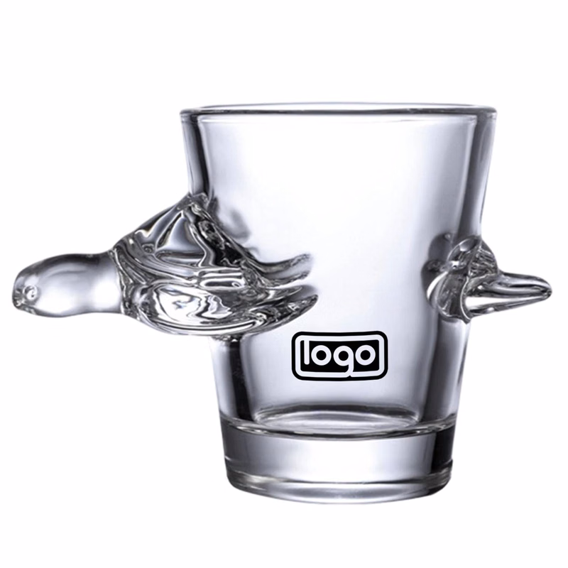 2 oz Turtle-Shaped Small Shot Glass