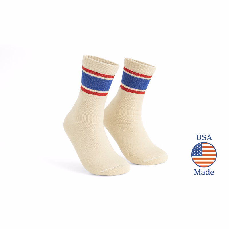 USA Saver Midi Crew Socks