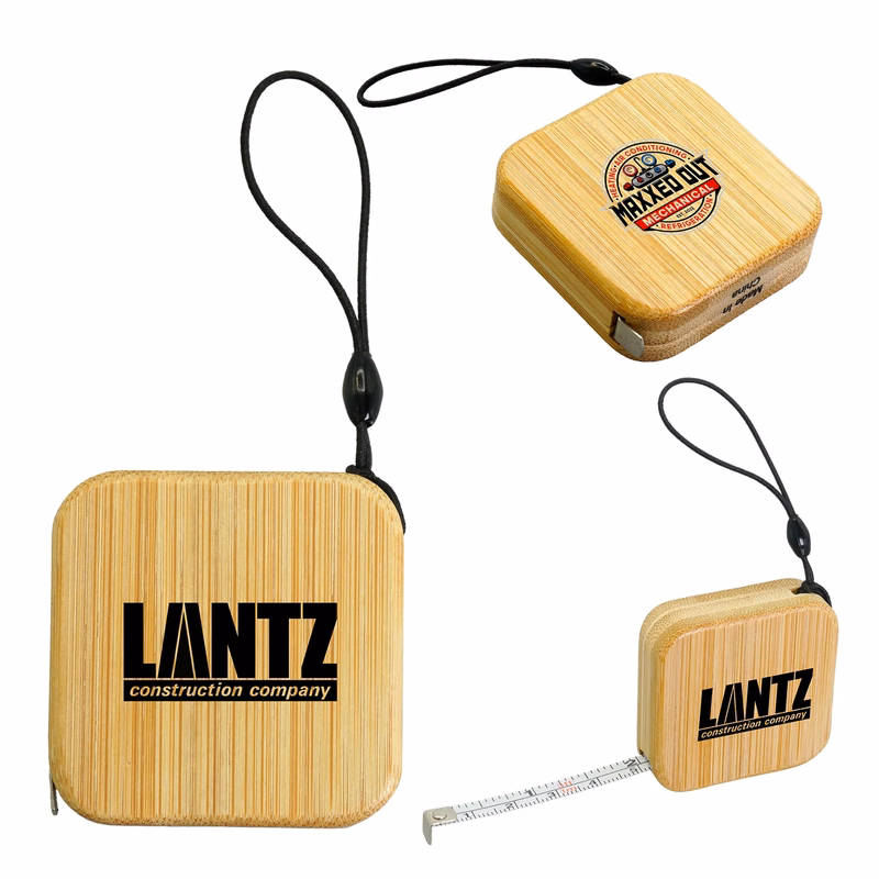 BAMBOO SQUARE TAPE MEASURE