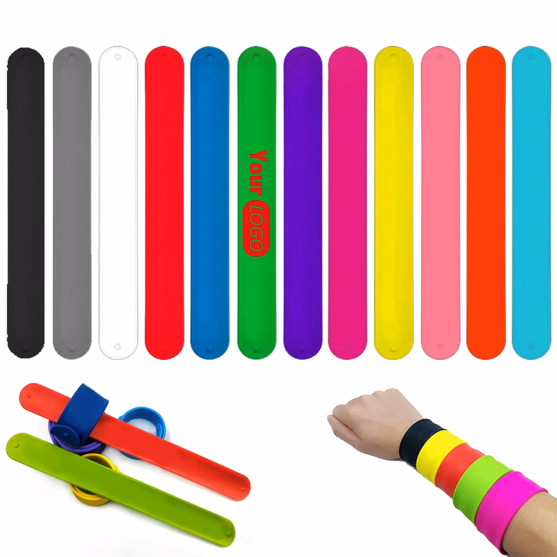 Silicone Slap Wristband