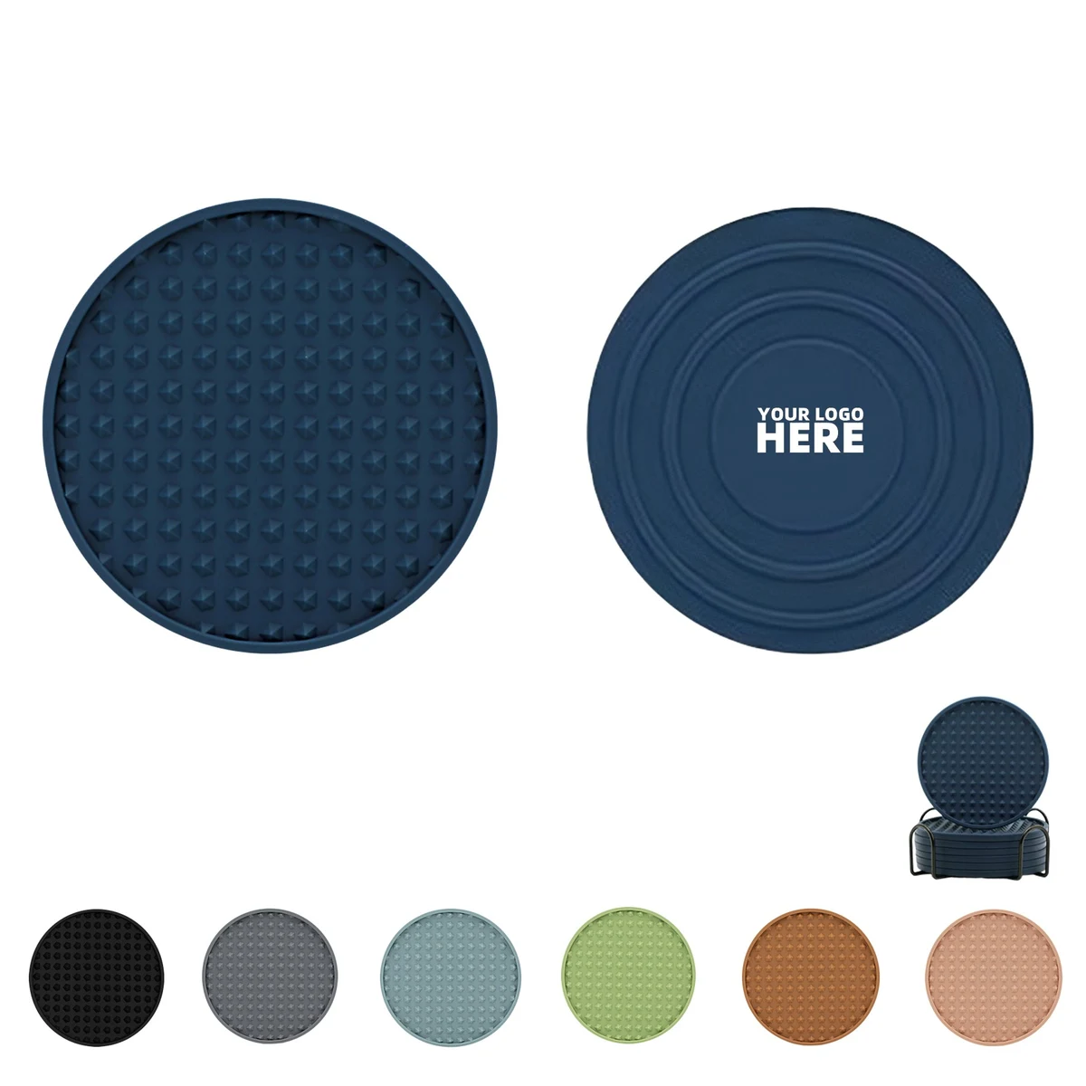 3D Silicone Drink Coaster 1