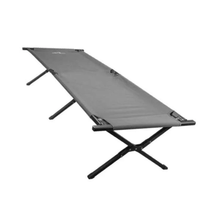 Aluminum Folding Cot - Charcoal 1