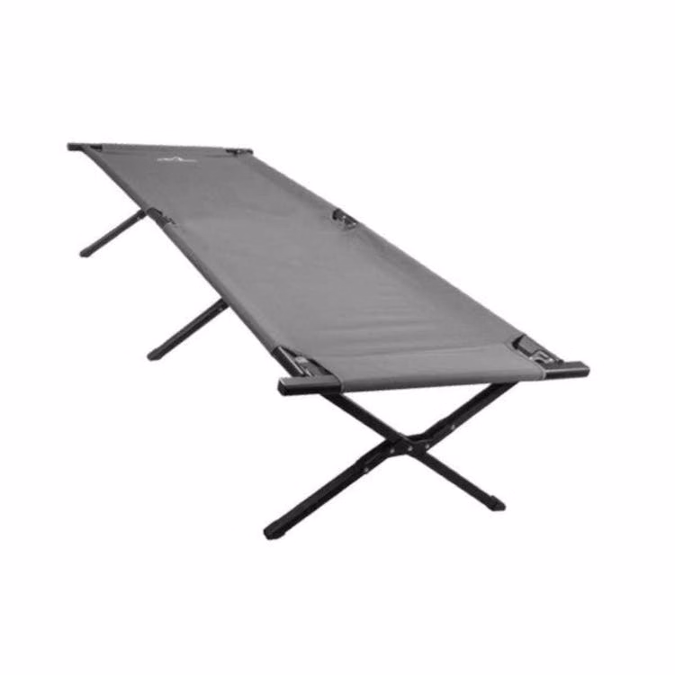Aluminum Folding Cot - Charcoal