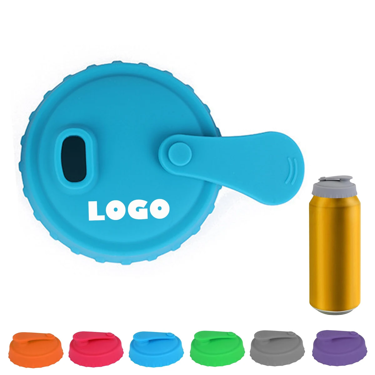 Reusable Silicone Rubber Can Lid 1