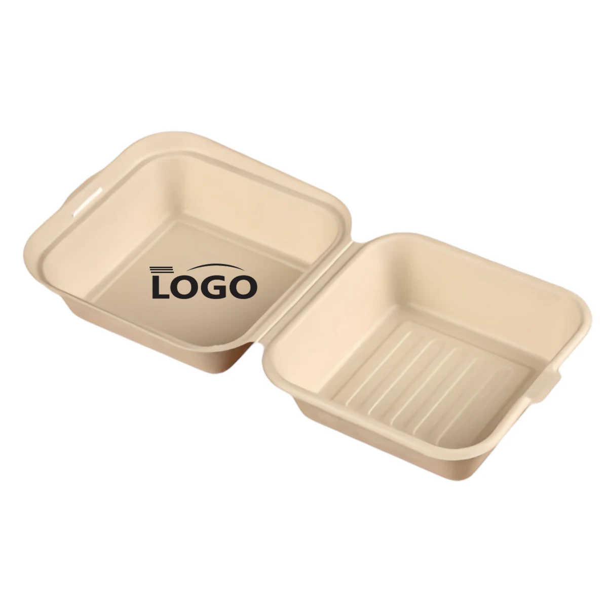 Compostable Clamshell Take Out Food Containers 1
