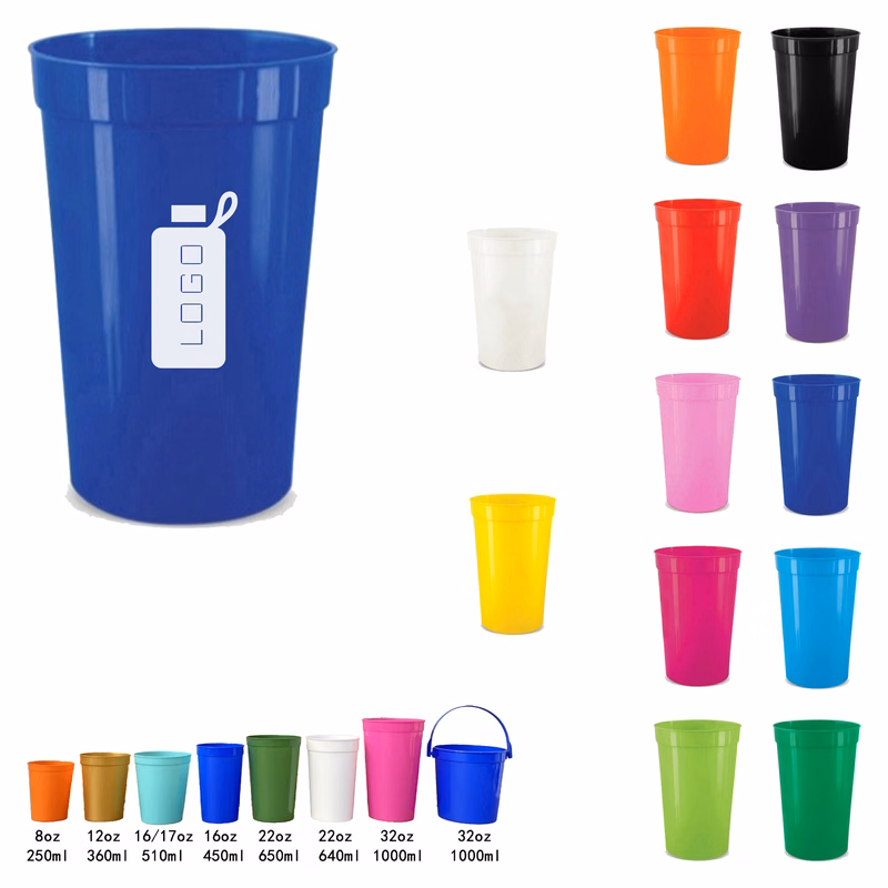 MOQ 50pcs Enduring Event Plastic Tumbler
