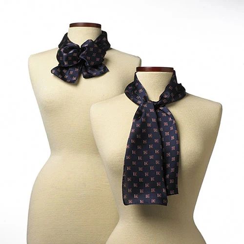 Navy Blue Vasari Polyester Scarf - 8"x45" 1