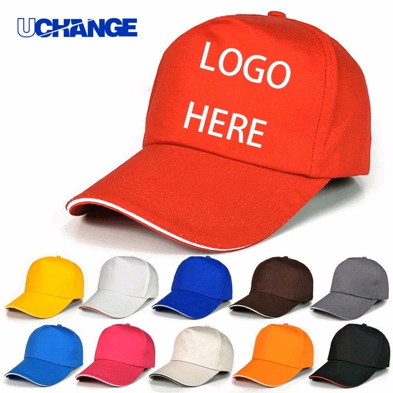 5 Panel Cotton Baseball Cap Lightweight Style for Promotions