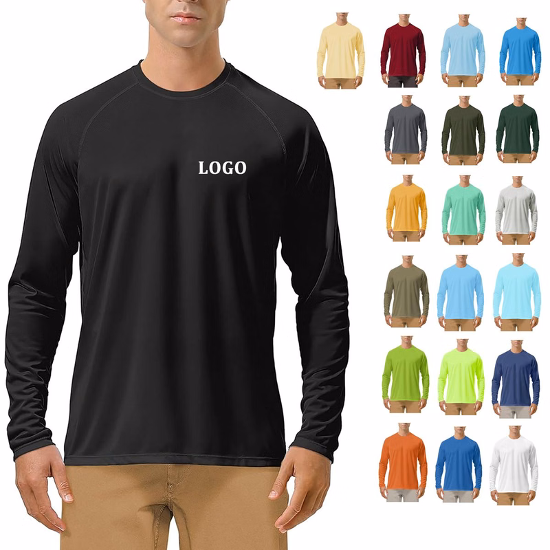 Men's UPF 50+ sun protection long sleeve