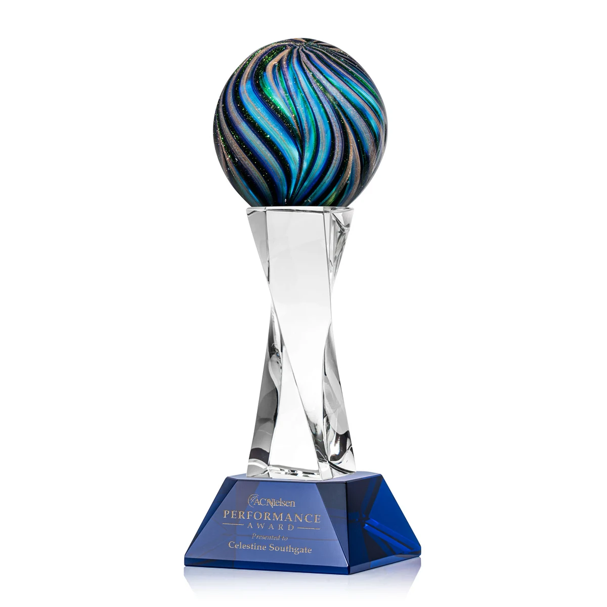 Malton Award on Langport Base - Blue 1