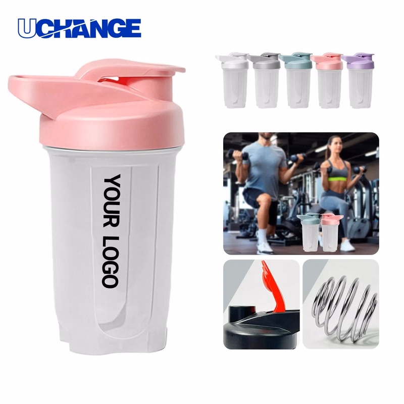 Shaker Cup Drinkware Compact with Stainless Steel Agitator