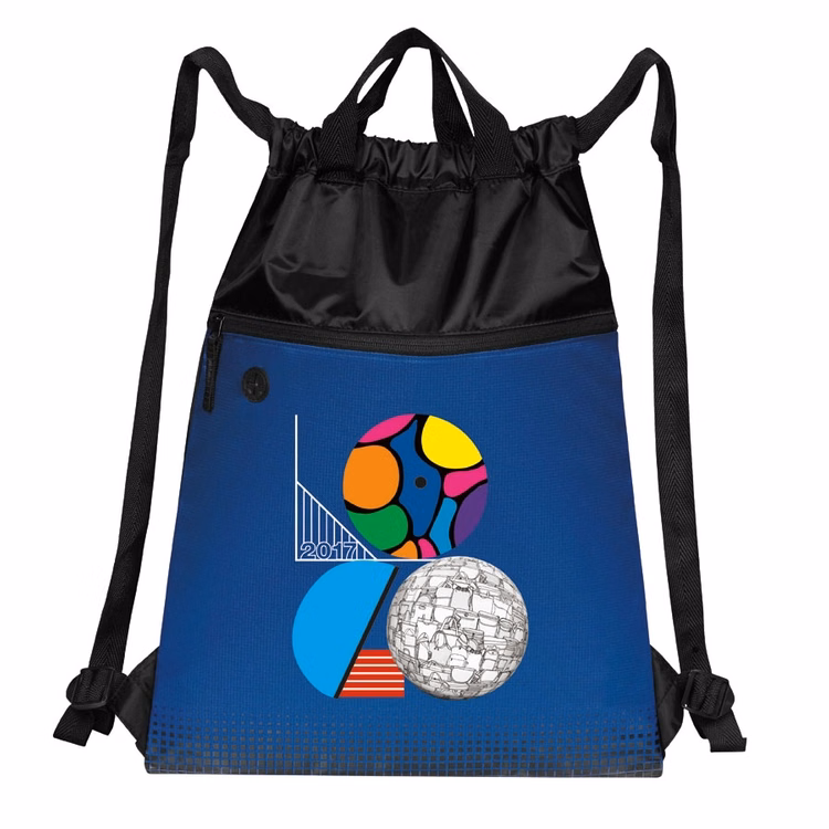 "SoundWave" Drawstring Backpack