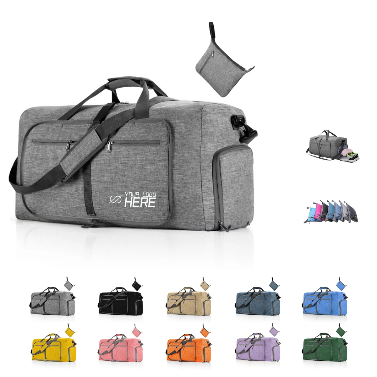 Sports Folding Duffel Bag 1