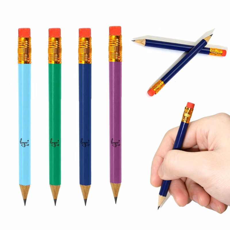 Mini Golf Pencils Bulk with Eraser