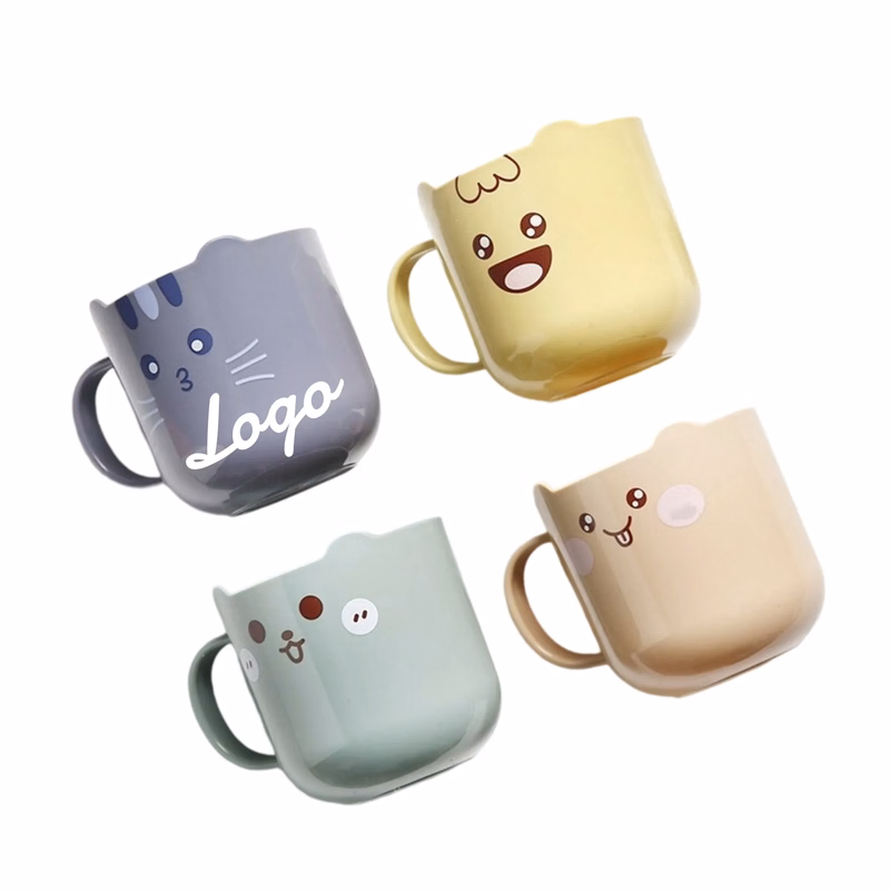 ute - faced Custom - Logo Plastic Tooth Cups