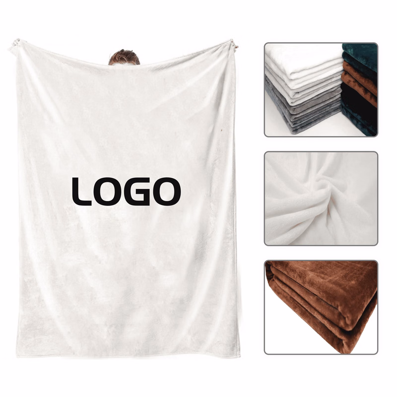 Soft Custom Digital Print Flannel Blanket