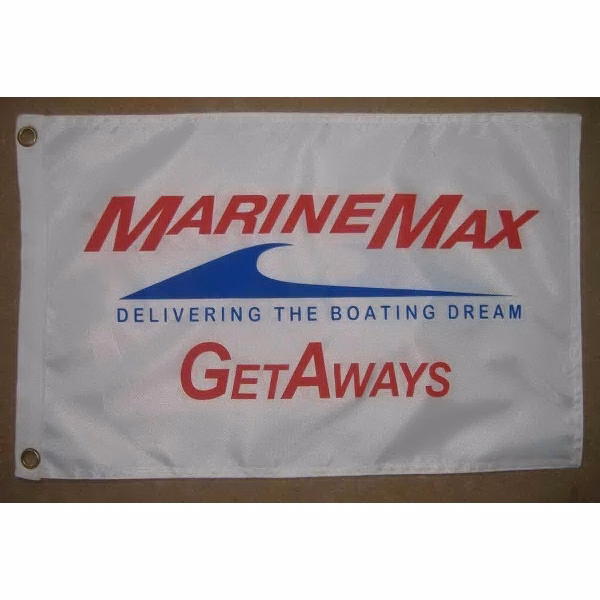 Boat Flag, 12" x 18", 2 sided with grommets