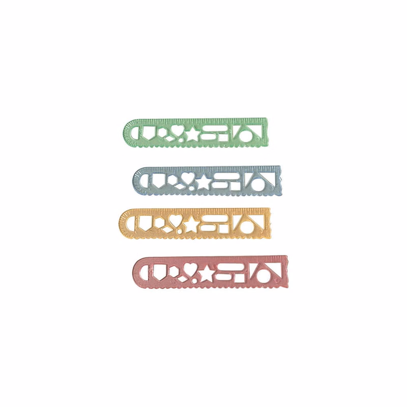 Stencil Rulers - Assorted 6"