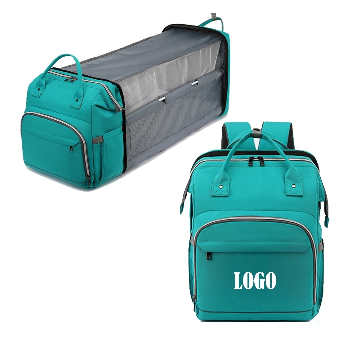 Multi Fuction Diaper Backpack With Changing Station 1